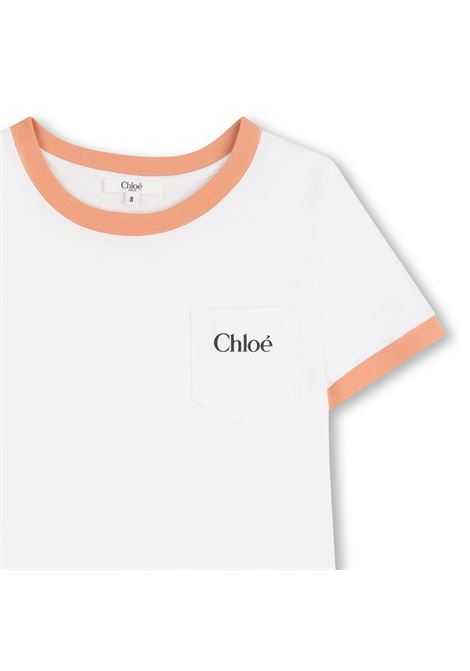 T-shirt con logo CHLOE' KIDS | C20860117